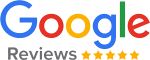 Google Review Logo with 5 Stars