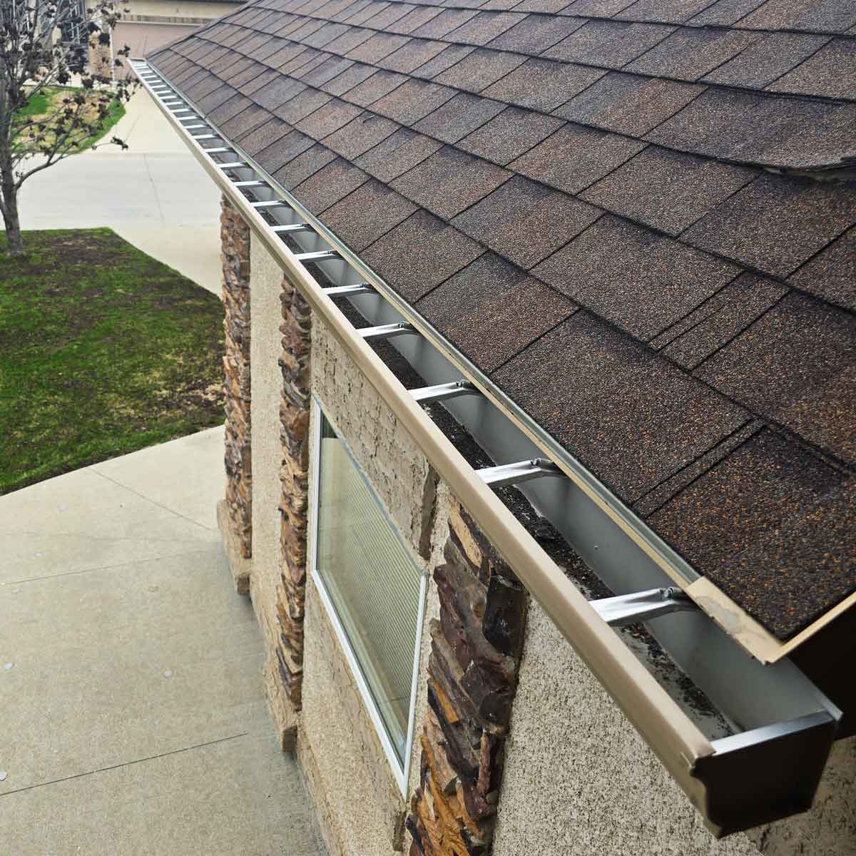 Shingles and Vents on a nicely redone roof